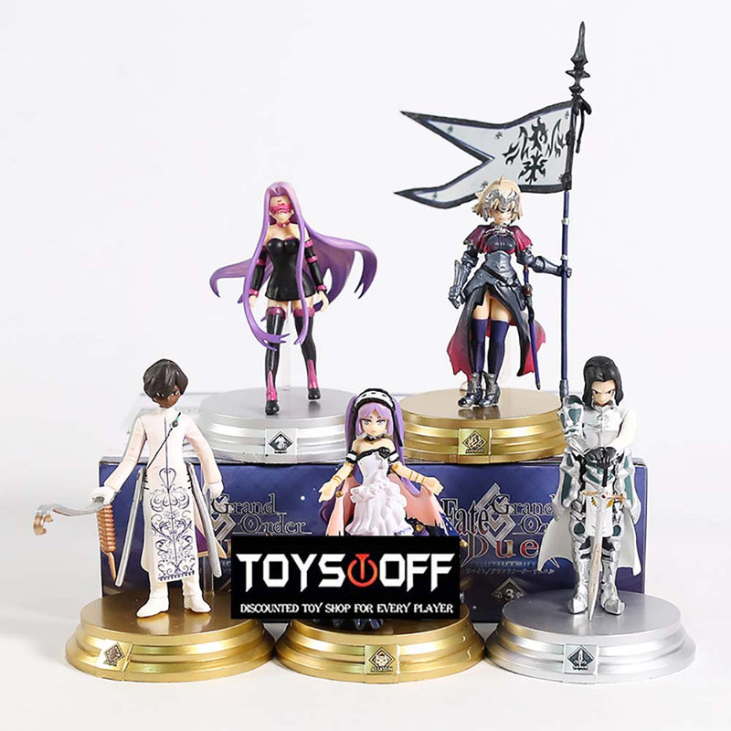 Fate Grand Order Vol 3 Action Figure Model Toy 5pcs