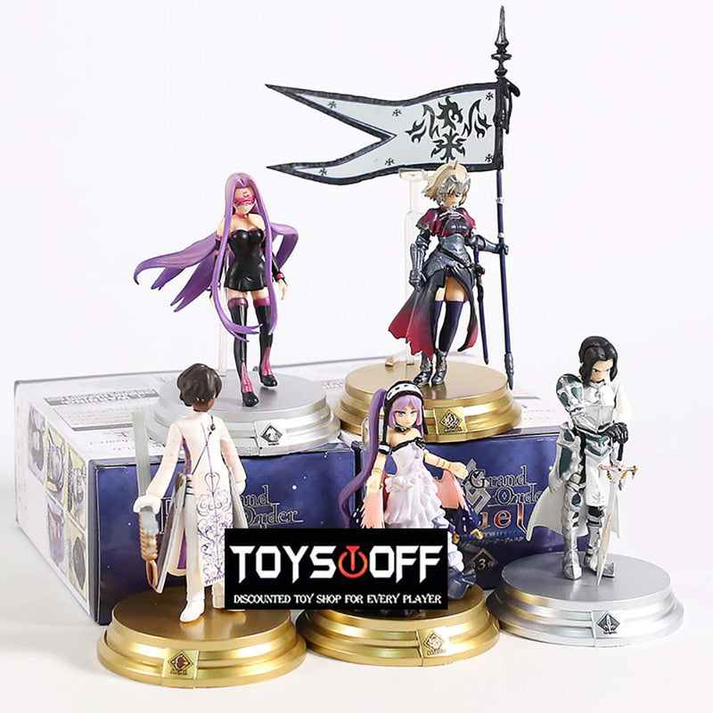 Fate Grand Order Vol 3 Action Figure Model Toy 5pcs