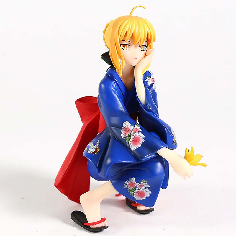 Fate Stay Night Altria Pendragon Alter Yukata Ver Action Figure 13cm