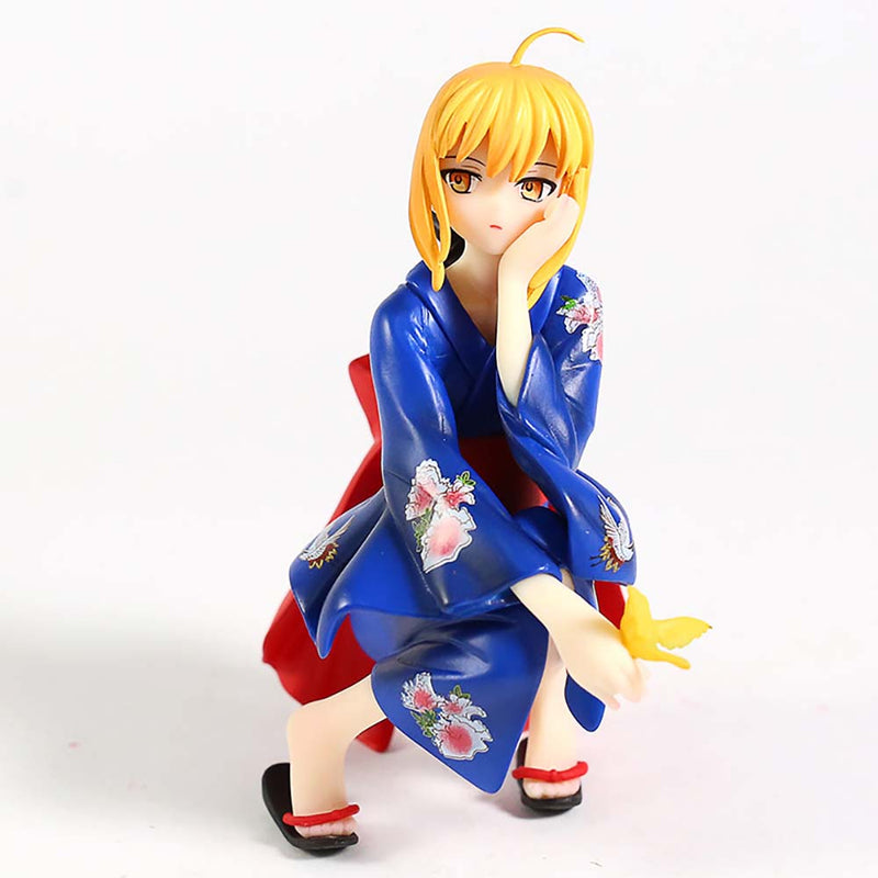 Fate Stay Night Altria Pendragon Alter Yukata Ver Action Figure 13cm