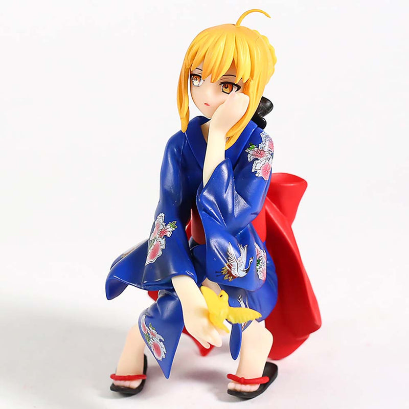 Fate Stay Night Altria Pendragon Alter Yukata Ver Action Figure 13cm