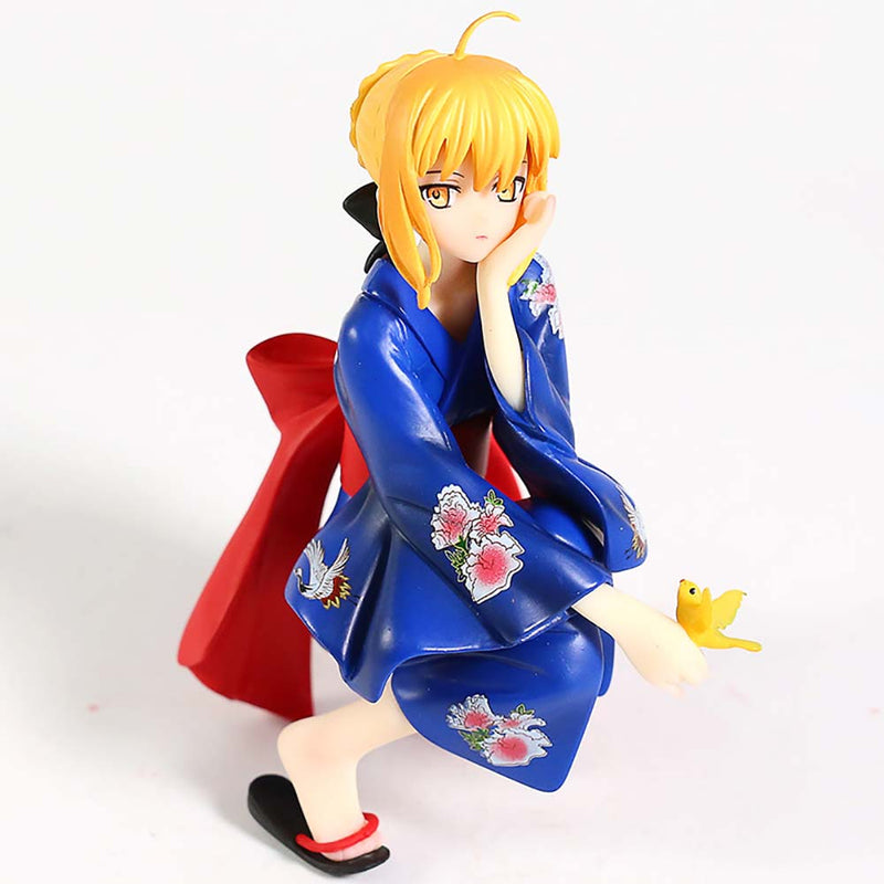 Fate Stay Night Altria Pendragon Alter Yukata Ver Action Figure 13cm