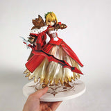 Fate Stay Night Grand Order Red Saber Action Figure Model 23.5CM - Toysoff.com