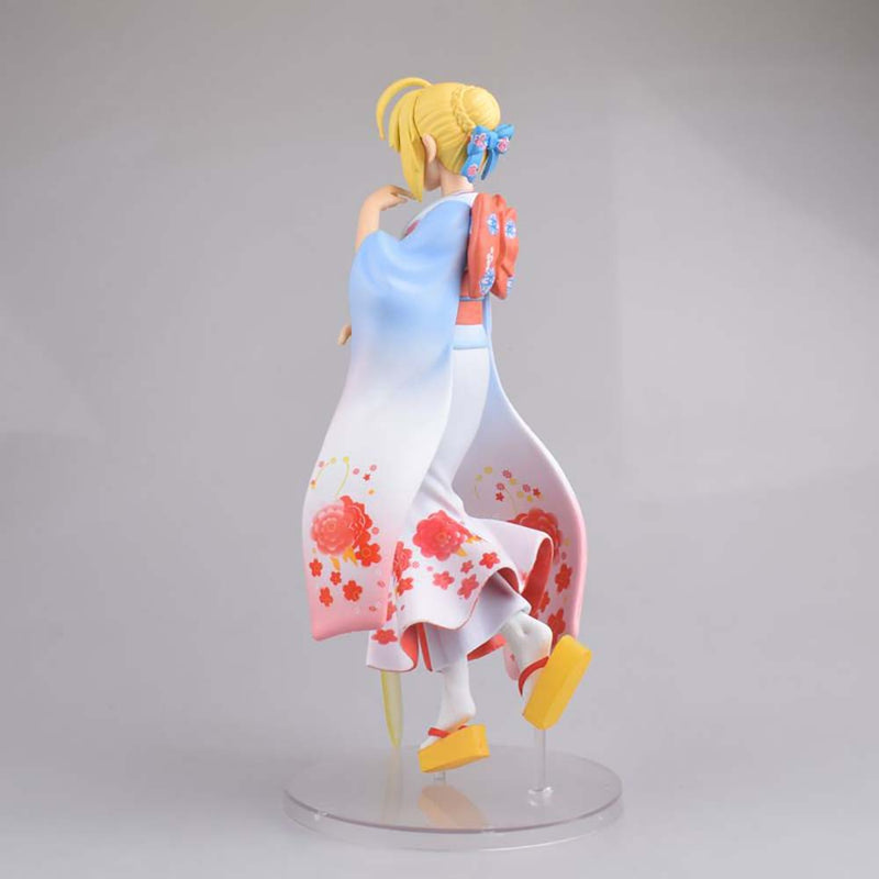 Fate Stay Night Saber Action Figure Collectible Model Toy 25cm