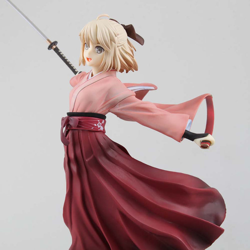 Fate Stay Night Sakura Saber Action Figure Model Toy 18cm