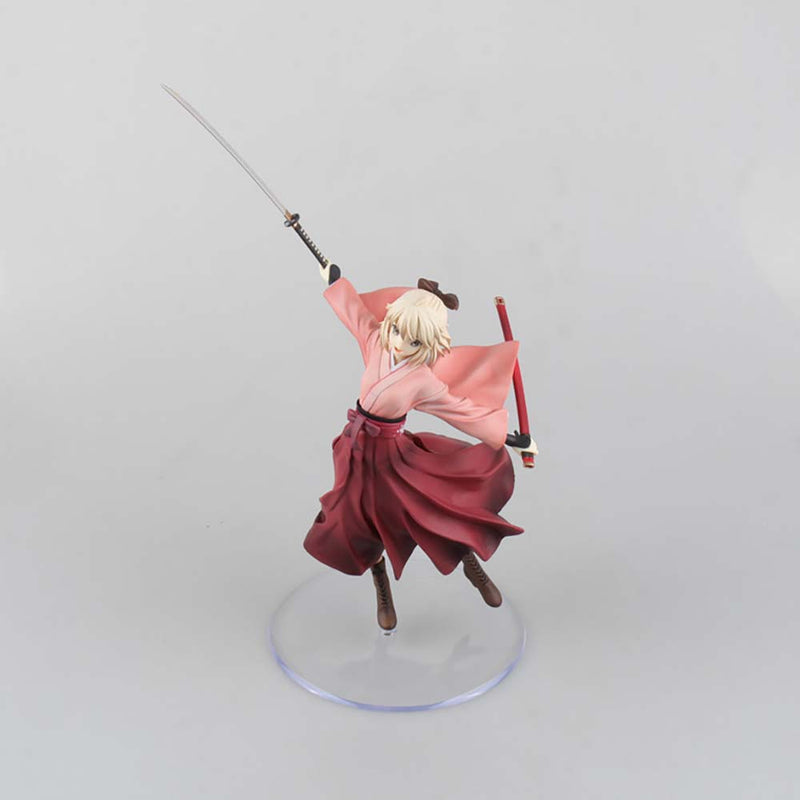 Fate Stay Night Sakura Saber Action Figure Model Toy 18cm