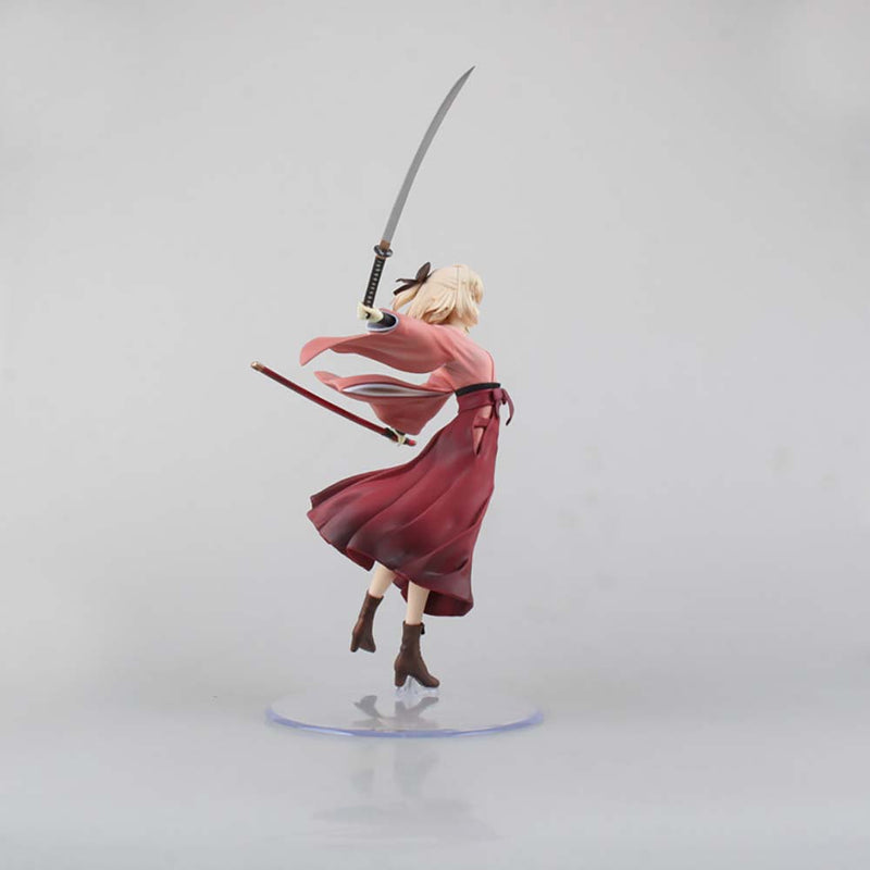 Fate Stay Night Sakura Saber Action Figure Model Toy 18cm