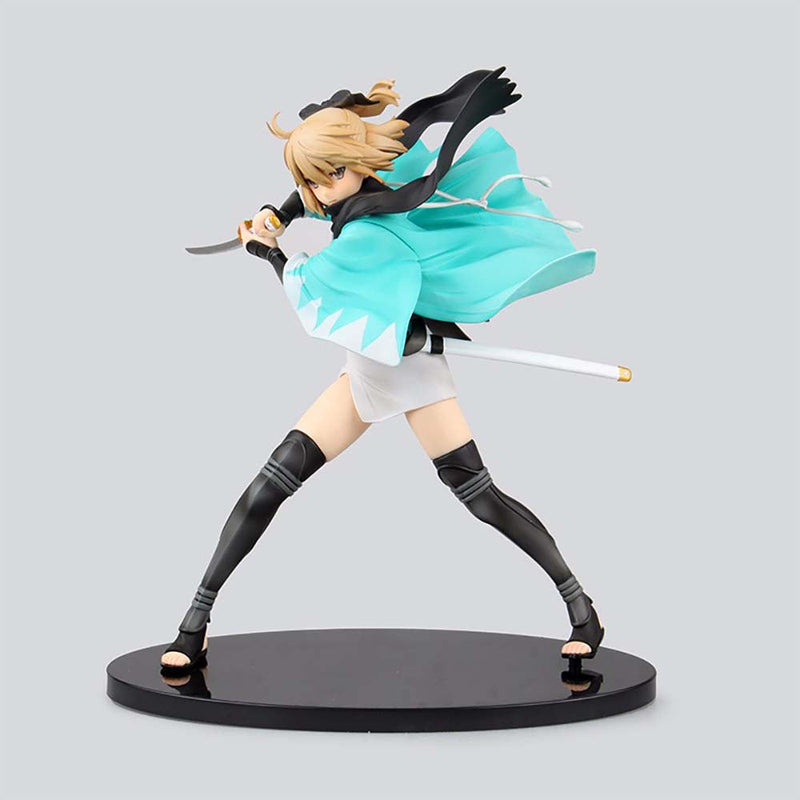 Fate Stay Night Sakura Saber Okita Souji Action Figure 21CM - Toysoff.com