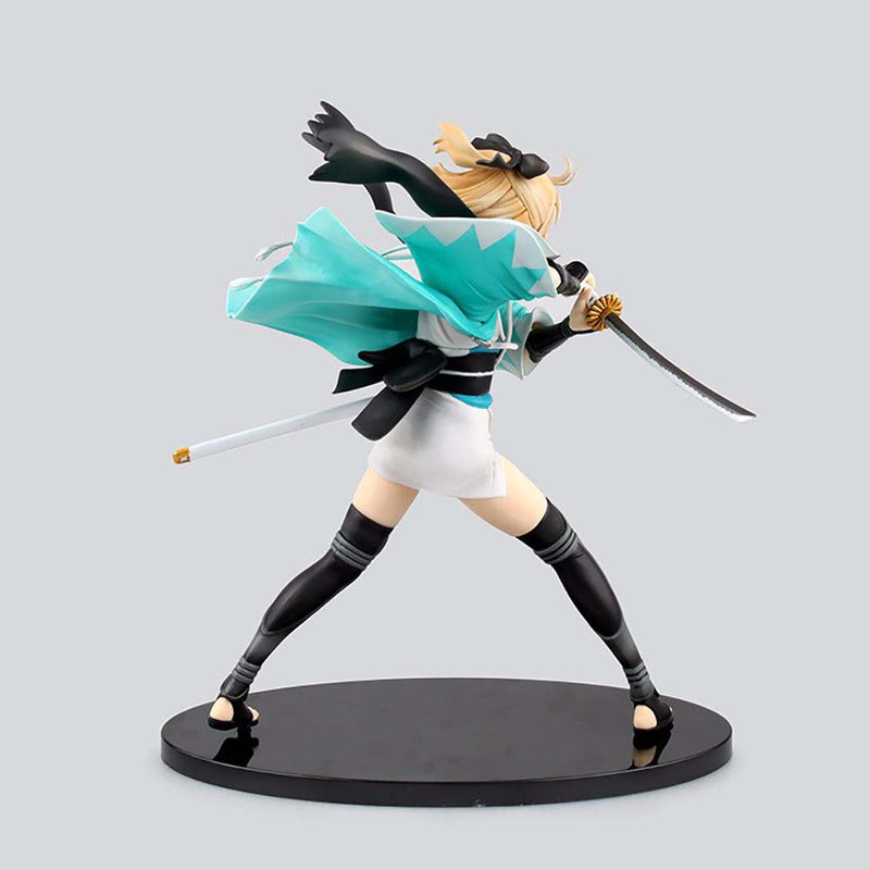 Fate Stay Night Sakura Saber Okita Souji Action Figure 21CM - Toysoff.com