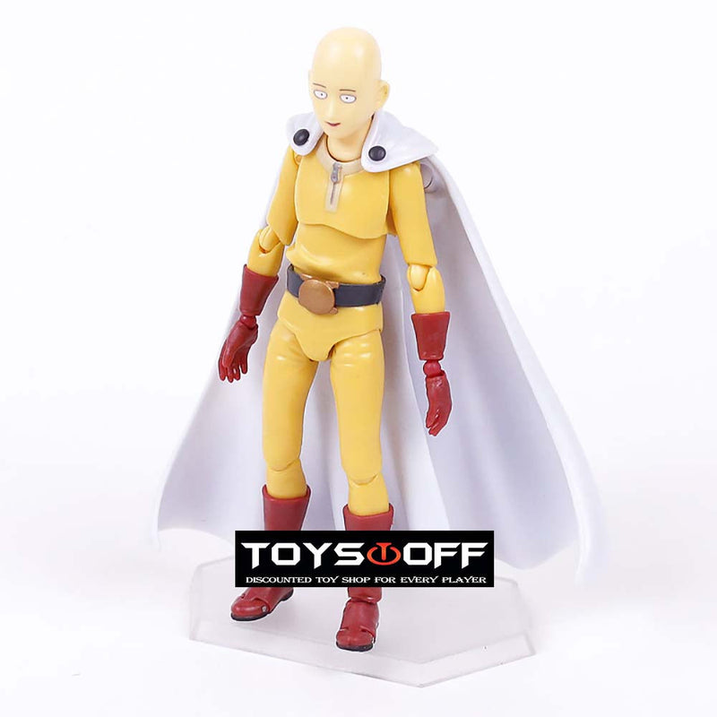 Figma 310 One Punch Man Saitama Action Figure Collectible Toy 15cm