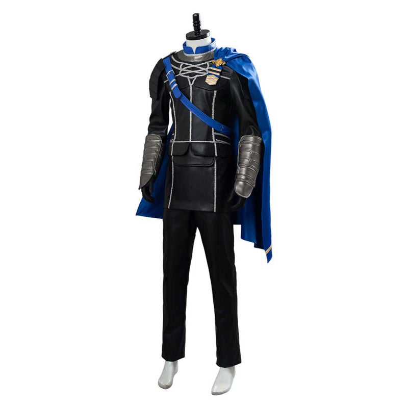 Fire Emblem Three Houses Dimitri Alexandre Blaiddyd Battle Cloak Uniform Cosplay Costume