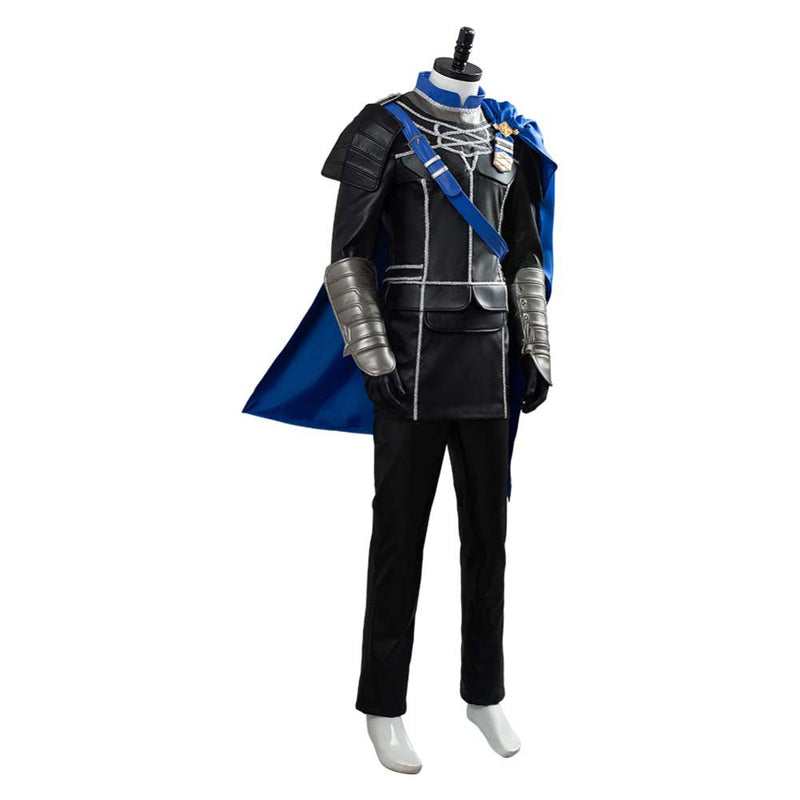 Fire Emblem Three Houses Dimitri Alexandre Blaiddyd Battle Cloak Uniform Cosplay Costume