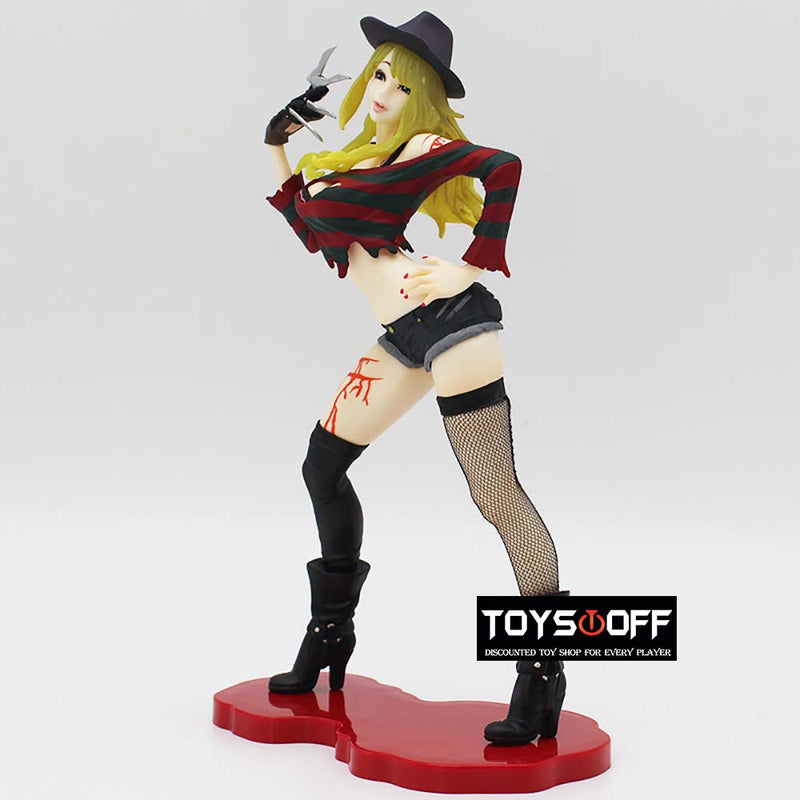 Freddy Vs Jason Freddy Krueger Bishoujo Statue Action Figure Toy 21cm