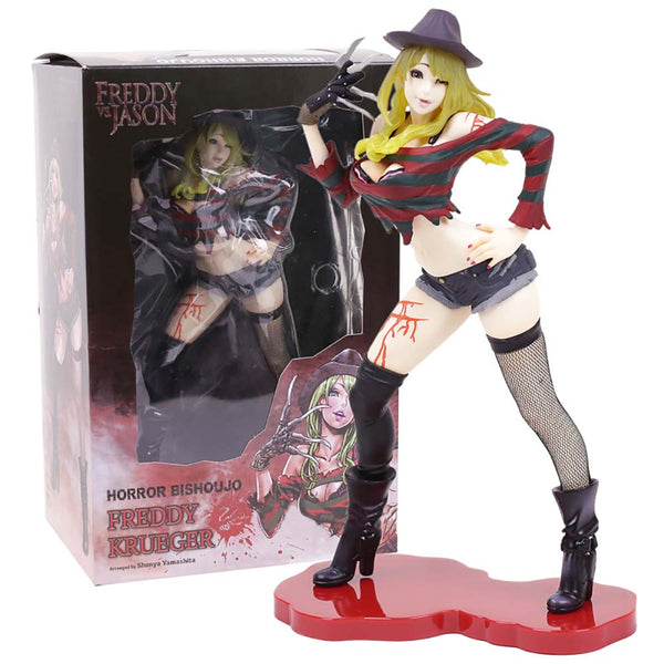 Freddy Vs Jason Freddy Krueger Bishoujo Statue Action Figure Toy 21cm