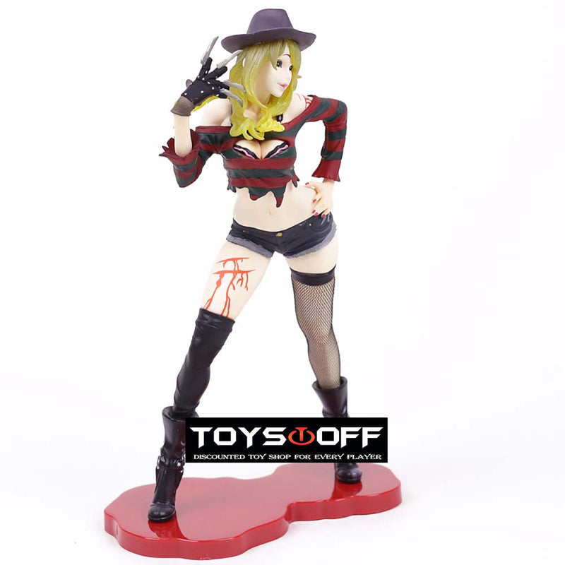 Freddy Vs Jason Freddy Krueger Bishoujo Statue Action Figure Toy 21cm