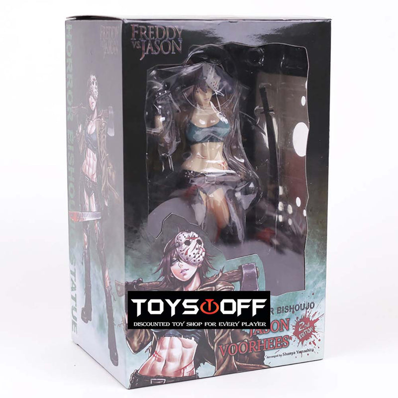 Freddy Vs Jason Jason Voorhees Bishoujo Statue Action Figure Toy 25cm