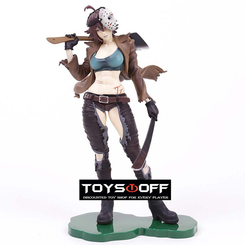 Freddy Vs Jason Jason Voorhees Bishoujo Statue Action Figure Toy 25cm