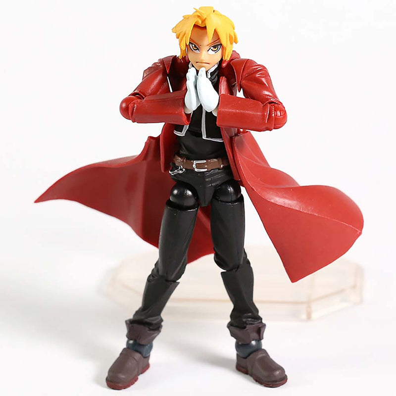 Fullmetal Alchemist Edward Elric 116 Revoltech Yamaguchi Action Figure Toy 14cm