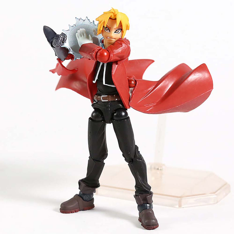 Fullmetal Alchemist Edward Elric 116 Revoltech Yamaguchi Action Figure Toy 14cm