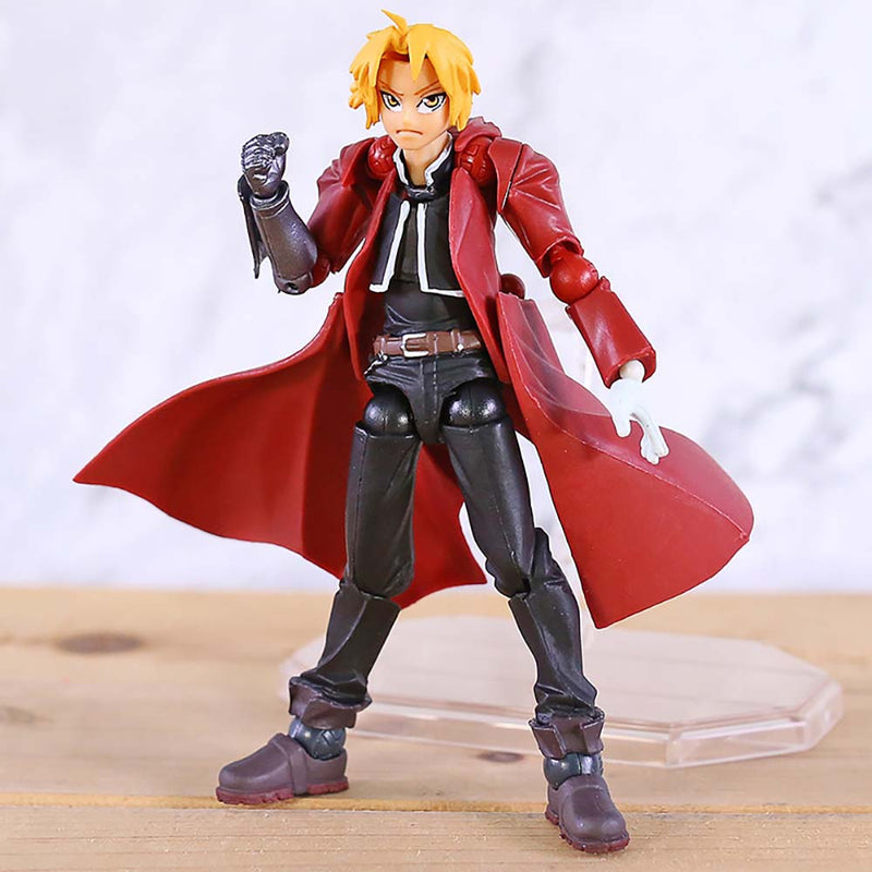 Fullmetal Alchemist Edward Elric 116 Revoltech Yamaguchi Action Figure Toy 14cm