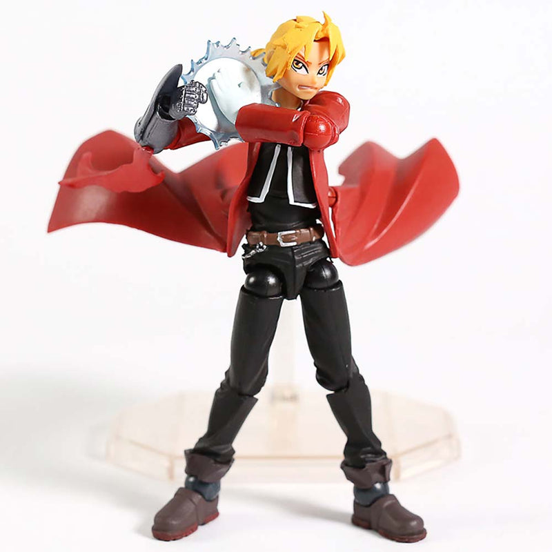 Fullmetal Alchemist Edward Elric 116 Revoltech Yamaguchi Action Figure Toy 14cm