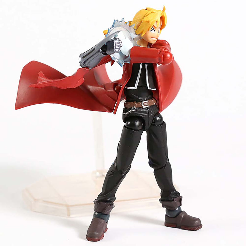 Fullmetal Alchemist Edward Elric 116 Revoltech Yamaguchi Action Figure Toy 14cm