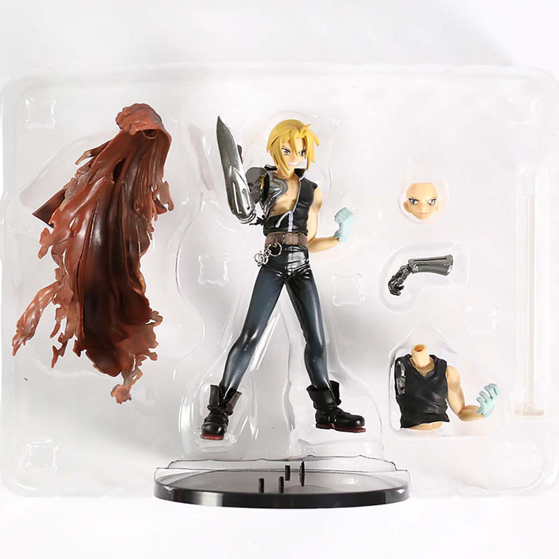 Fullmetal Alchemist FA Edward Elric Action Figure Model Toy 18cm