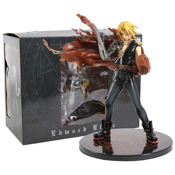 Fullmetal Alchemist FA Edward Elric Action Figure Model Toy 18cm