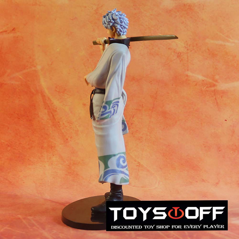 GINTAMA Sakata Gintoki Action Figure Collectible Model Toy 25cm