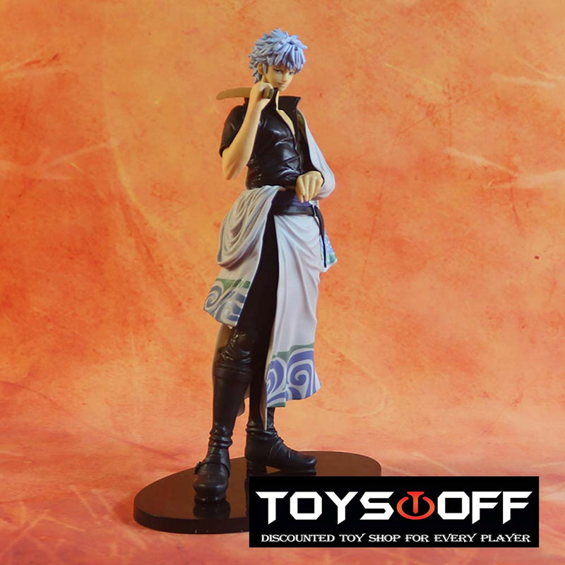 GINTAMA Sakata Gintoki Action Figure Collectible Model Toy 25cm