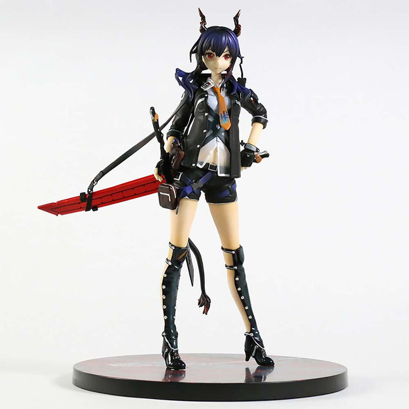 Game Arknights Chen17 Action Figure Collectible Model Toy 26cm