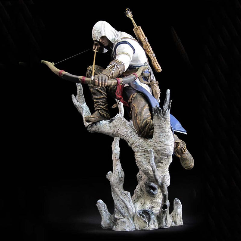 Game Assassin's Creed III 3 Connor Action Figure Model Toy 28cm