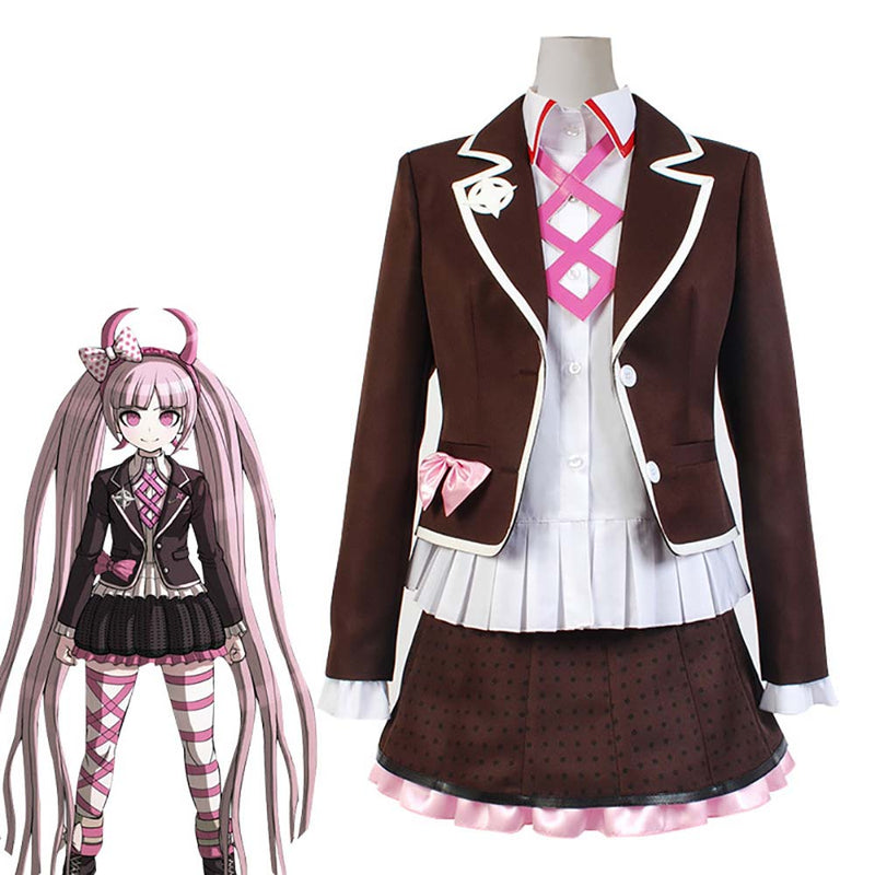 Game Danganronpa Another Episode Utsugi Kotoko Halloween Cosplay Uniform Set