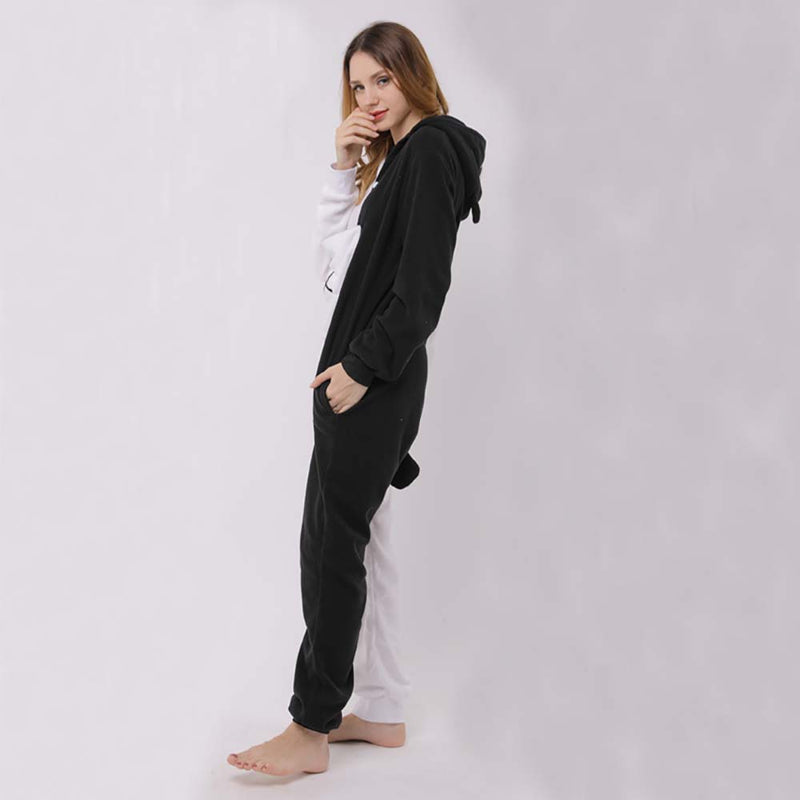 Game Danganronpa Monokuma Cosplay Costume Adult Cartoon One Piece Pajamas