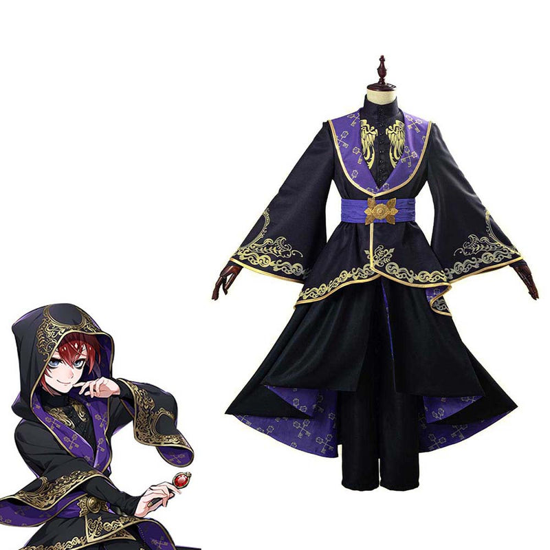 Game Disney Twisted Wonderland Cosplay Costume Japan Kimono Uniform Dress - Toysoff.com