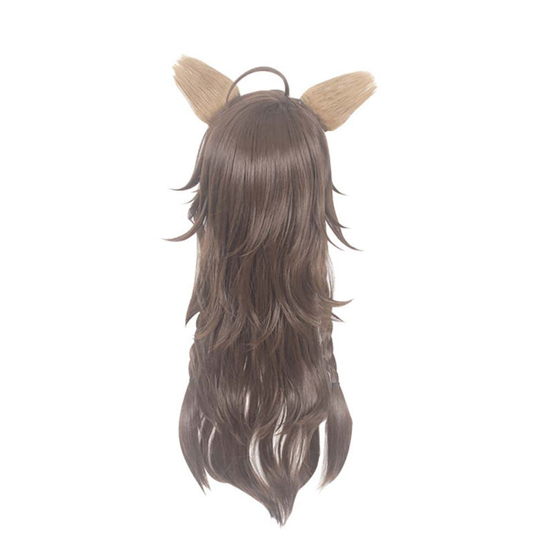 Game Twisted Wonderland Leona Kingscholar Cosplay Wig With Ears