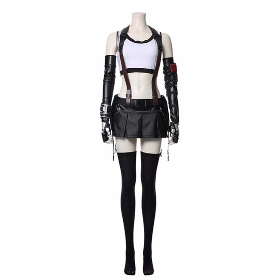 Game Final Fantasy 7 Tifa Lockhart Girl Sexy Suit Cosplay Costume - Toysoff.com