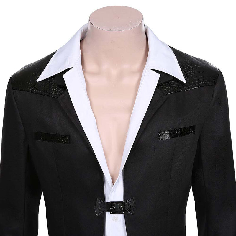 Game Final Fantasy Reno Jacket Pants Outfits Halloween Cosplay Costume