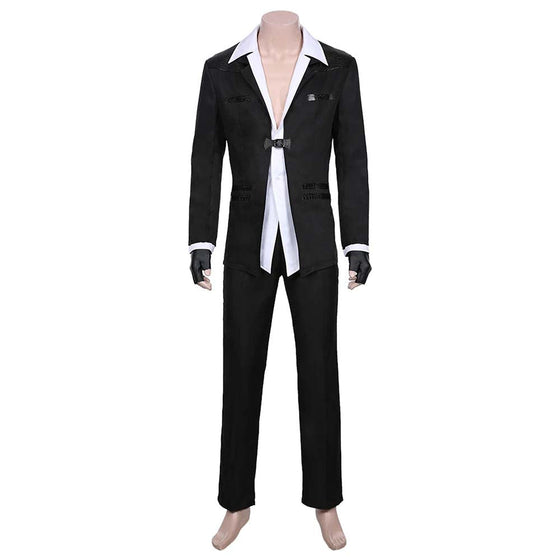 Game Final Fantasy Reno Jacket Pants Outfits Halloween Cosplay Costume