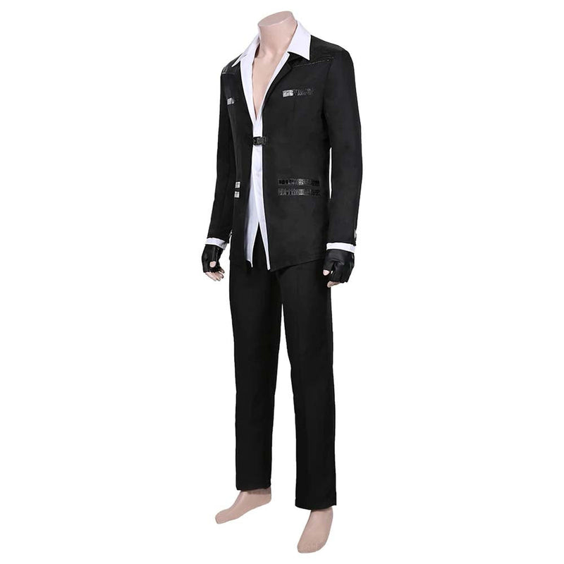 Game Final Fantasy Reno Jacket Pants Outfits Halloween Cosplay Costume