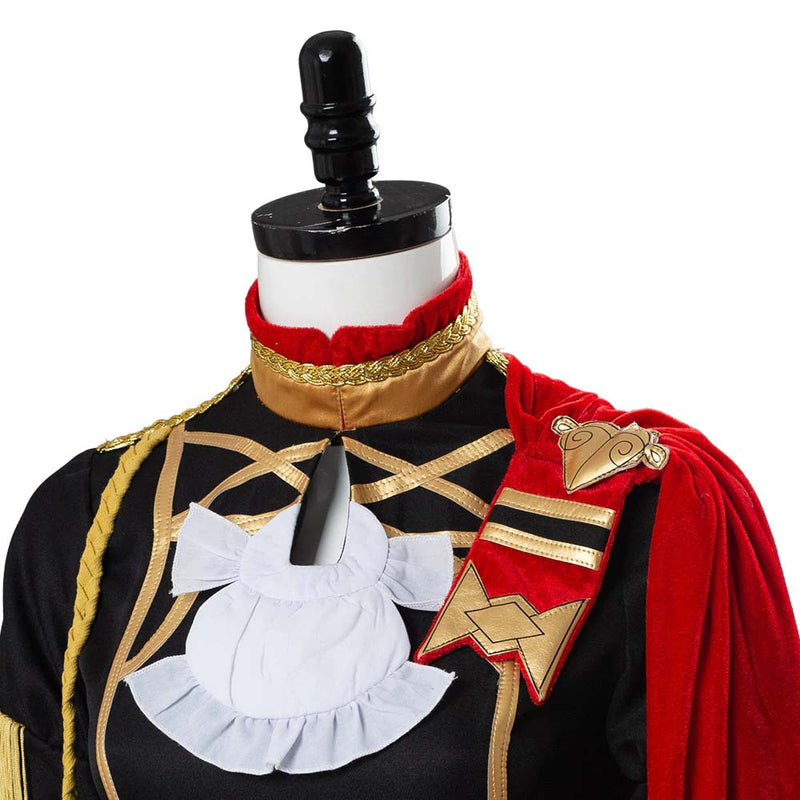 Game Fire Emblem Three Houses Cosplay Edelgard Battle Stage Costume