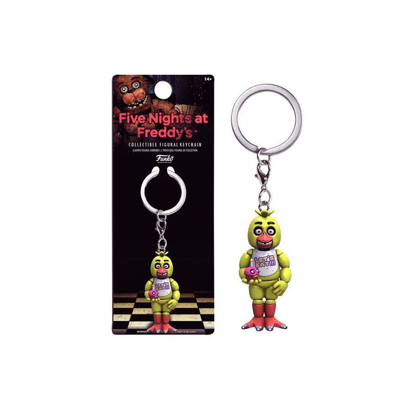 Game Five Nights at Freddy's Mini Figure Cartoon Keychain 6CM