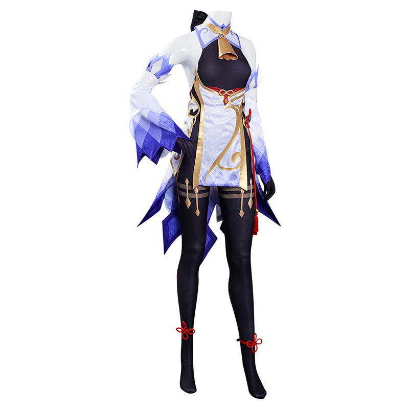 Game Genshin Impact GanYu Cosplay Costume Jumpsuit Suit