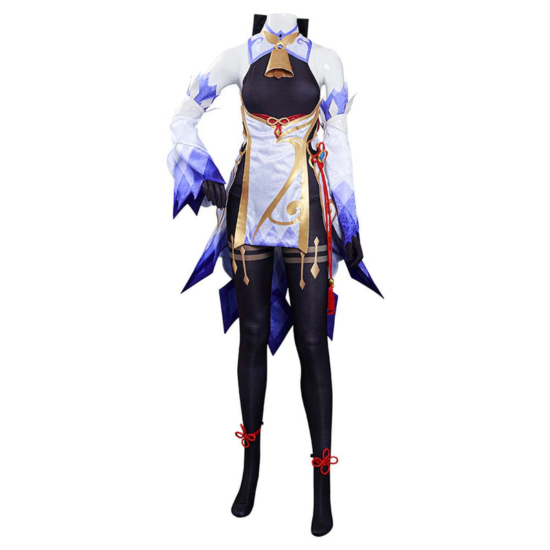 Game Genshin Impact GanYu Cosplay Costume Jumpsuit Suit