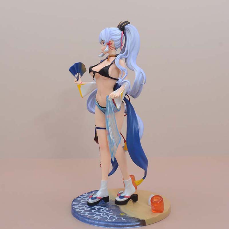 Game Genshin Impact Kamisato Ayaka Swimwear Action Figure Toy 25cm