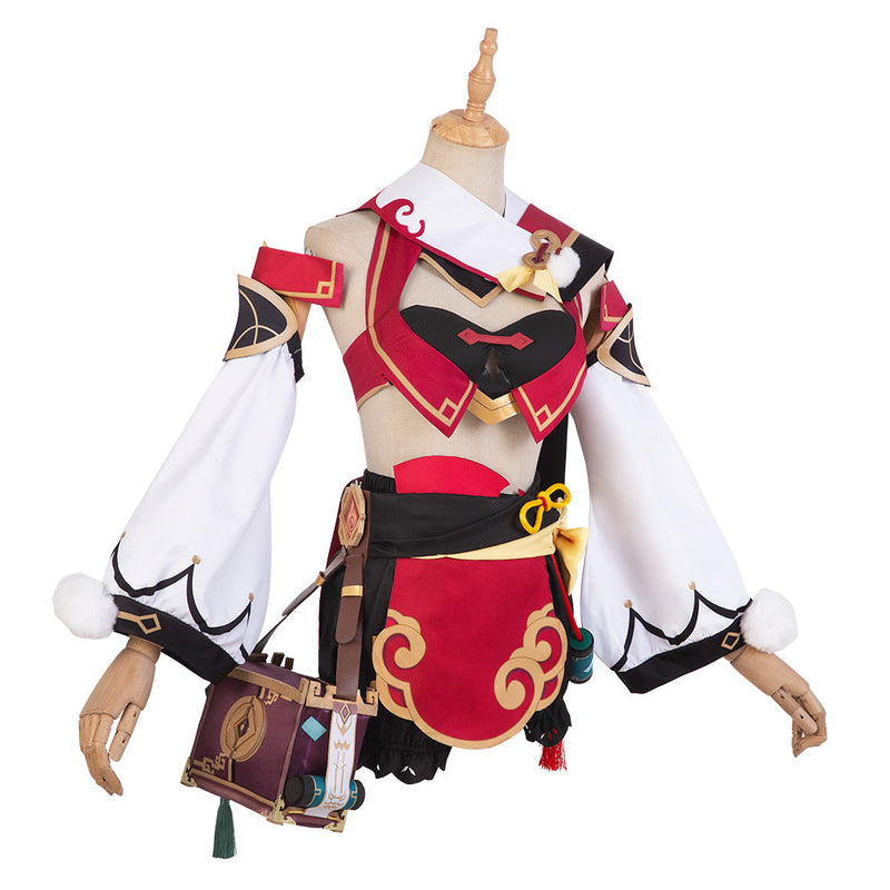 Game Genshin Impact Yan Fei Cosplay Costume Full Suit