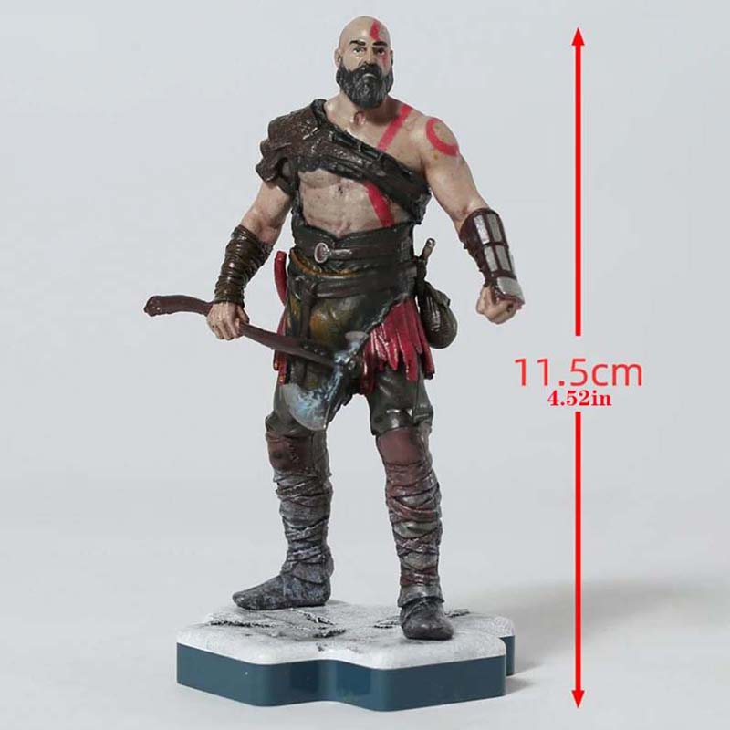 Game God of War Kratos Action Figure Collectible Model Toy 10cm