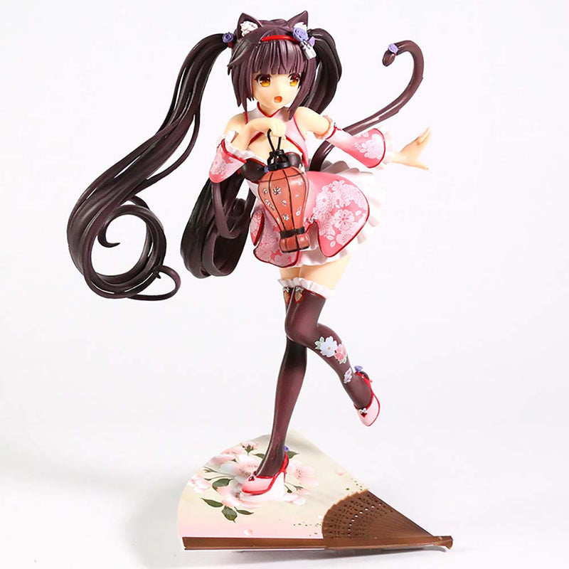 Game Nekopara Chocola Vanilla Action Figure Collectible Model Toy 24.5cm