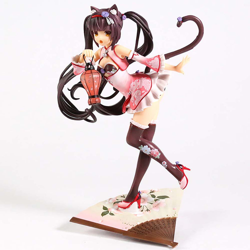 Game Nekopara Chocola Vanilla Action Figure Collectible Model Toy 24.5cm