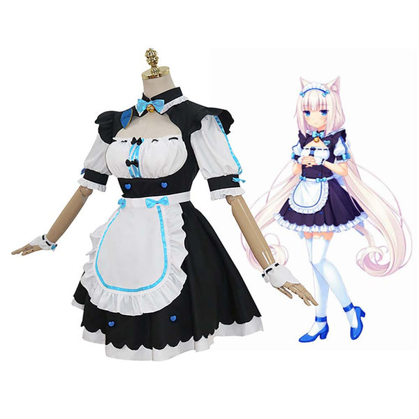 Game Nekopara Coconut Cosplay Halloween Costume Cool Dress Suit